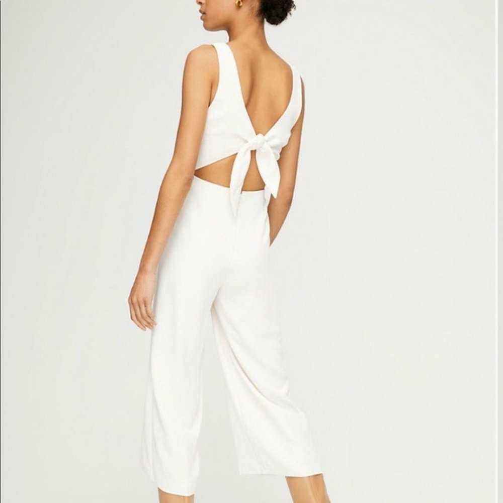 Aritzia Wilfred Écoulement Sleeveless Jumpsuit